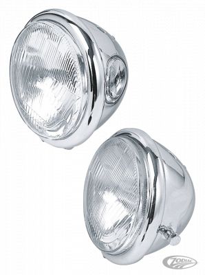 160035 - GZP Headlight Bottom mount 5.75" plain