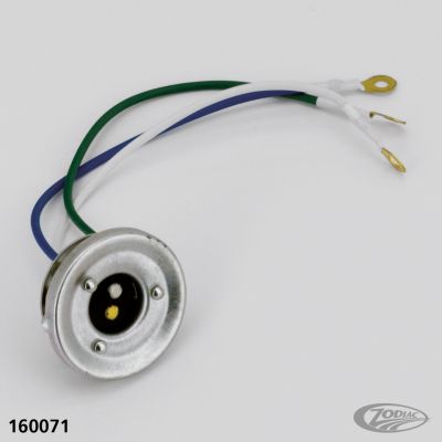 160071 - GZP Springer headlight socket with wires