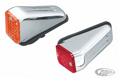 160077 - GZP Wedge Baron light w. red lens
