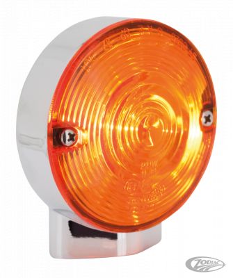 160400 - GZP Replacement amber lens turnsignal