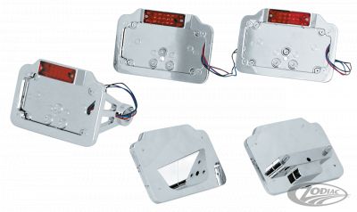 160701 - GZP Licenceplate LED chr/w side mount sm
