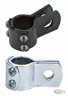 161446 - GZP Black Three piece clamp 1-1/8"