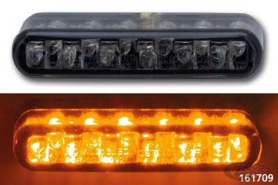 161709 - GZP Micro amber led smoke lens T/S pair