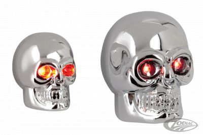 161872 - GZP Cobalt large chr skulls white LEDs