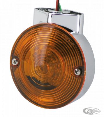 162323 - GZP Amber 2-LED turn signal FLH/T86-up