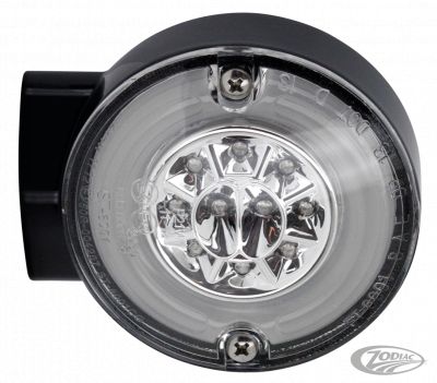 164507 - GZP HALO Blk turnsign dual f LED smoked