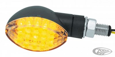 165251 - GZP Blk LED turn signals clear lens E-ap