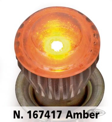 167417 - GZP DUAL RSL-1 LED BULB AMBER BAY15D