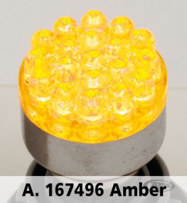 167496 - GZP SINGLE CLUSTER 19 X LED BULB AMBER B