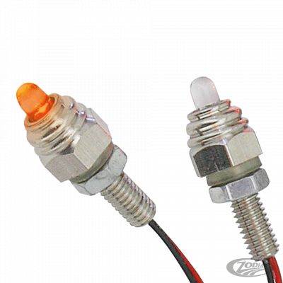 167503 - GZP Pair amber LED M6 stud lights