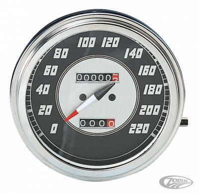 169086 - GZP Speedo MPH, early style Black face,