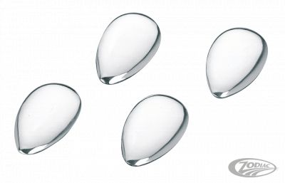 180388 - GZP Chrome Teardrop Concho