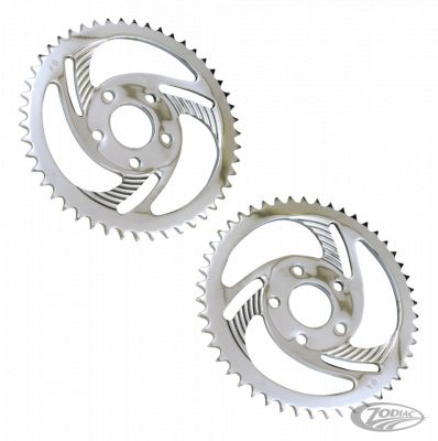 201574 - GZP Chrome Swirled sprocket 51T FXR82-85