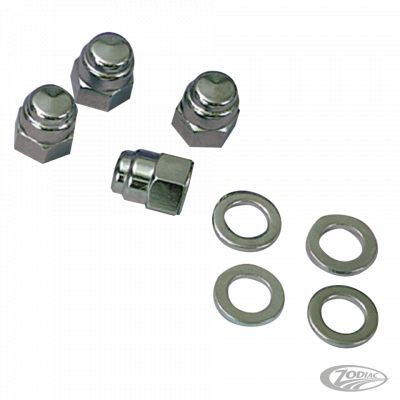 231600 - COLONY Cylinder base nut set BT36-77 Chrome