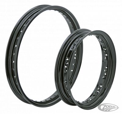 231684 - GZP Black DC rim MT3.0x16-40H pre-05 Pattern
