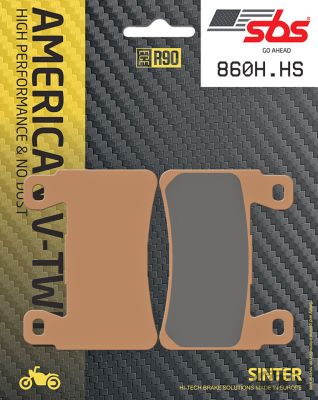 231875 - SBS HS Brake pads XR08-13 F*ST15-UP FR