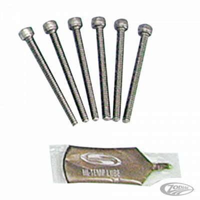 233036 - Supertrapp racing screws 10-24x3" set/6