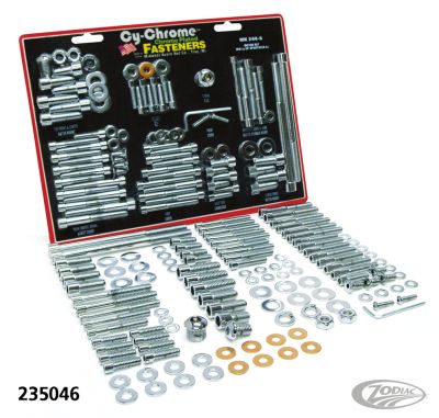 233130 - Midwest Chrome allen head motorscrewset FXR82-83