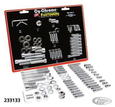 233133 - Midwest Chrome allen head motor screws FX 77-84