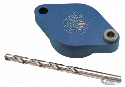 233144 - JIMS Exhaust stud drill plate BT84-up XL86-up