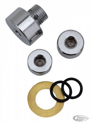 233163 - Midwest Chrome allen head screws oil pump plug