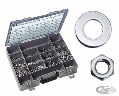 233233 - Midwest Ass. tray lock wash./hex nuts/flat wash.
