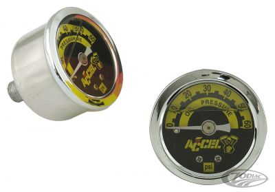 233820 - Accel oil pressure gauge 0-60 psi