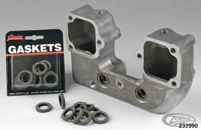 233990 - JAMES Pushrod tube corkwasher set 36-47Knuckle