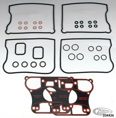 234436 - JAMES Rocker cover gasket kit BT84-91 rubber