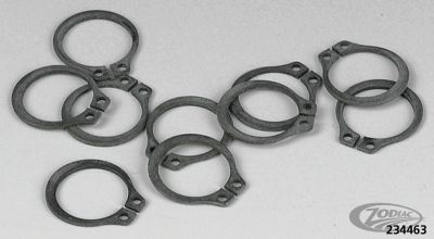 234463 - 10pck JAMES Snap ring oilpump shaft end