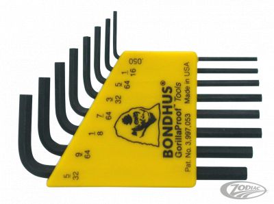 234766 - GZP 8-Piece hex key set short version