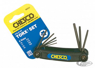235598 - GZP Torx key set 8 piece 6-25