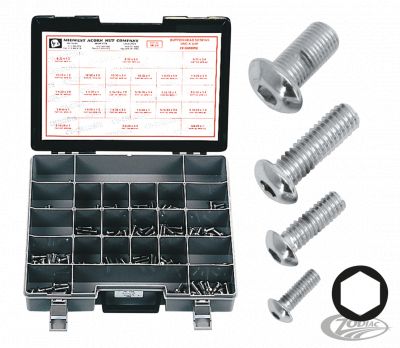 235703 - Midwest 10pck Button head screws 10-24x1/2 UNC