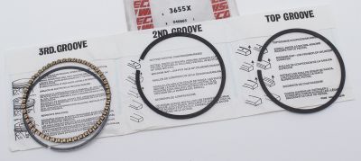 236231 - GZP WISECO Piston rings EVO 3-5/8 +.030