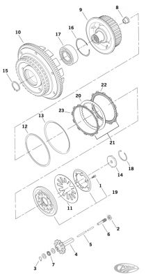 236779 - GZP 10pck Bolt, M6 x 15 w/ flange,