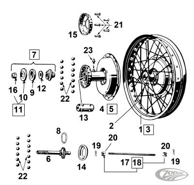 236965 - 6-pck Colony Grease Fitting, white plate