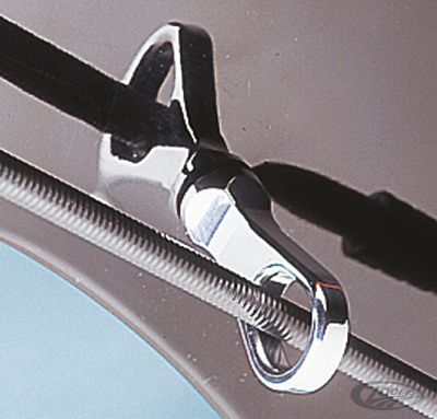 237857 - Pro-One Billet Speedo cable guide chr.