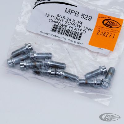 238273 - Midwest 10pck 12-point screw 5/16-24x3/4