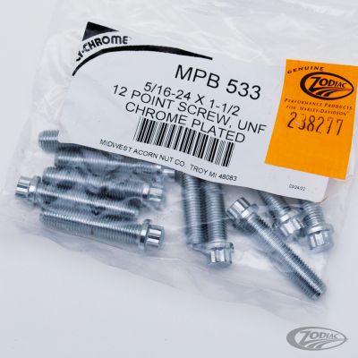 238277 - Midwest 10pck 12-point screw 5/16-24x1 1/2