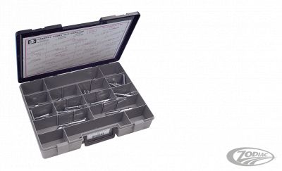 239334 - Midwest Ass.Tray Chr.Allen head screws 7/16