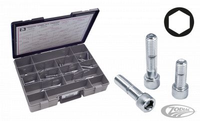 239337 - Midwest 5pck Chr.Allen head screws 7/16-14x1.25