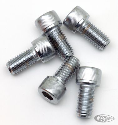 239348 - Midwest 5pck Chrome Allen screws 1/2-13x1