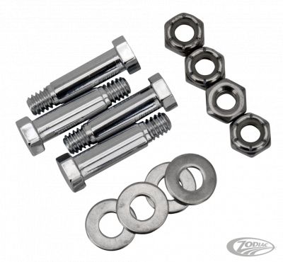 239891 - Colony footboard hinge kit 82-up, chrome