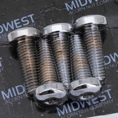 239911 - Midwest Chrome disc screw&nuts 3/8-16x1.25