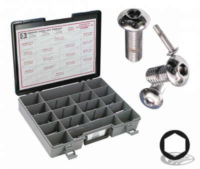 239928 - Midwest 5pck Button head screws 3/8-16x2 1/2