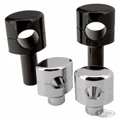 240980 - GZP Chr 3.75" Infinity risers 1.5" bars