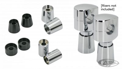 241784 - GZP Blk 1-1/2" straight riser extension