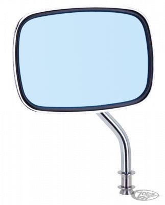 270304 - GZP Blue Glass Die-cast mirror 5" ste