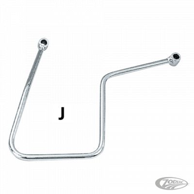 302117 - GZP Saddlebag support kit FX71-86 FL71-8