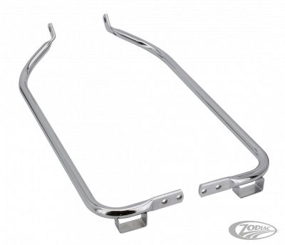 302267 - GZP Chrome saddlebag support kit FLH/T09